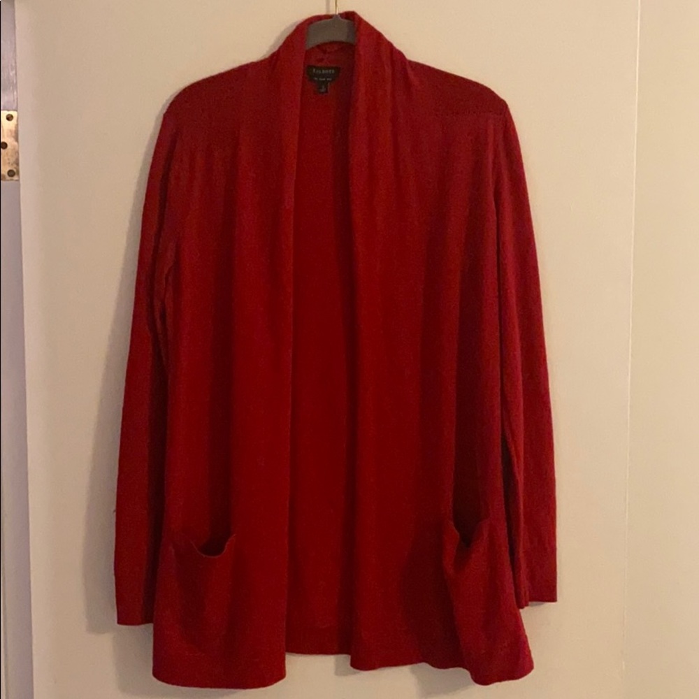 100% Merino wool cardigan sweater